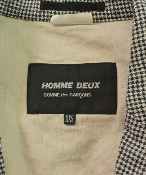 COMME des GARCONS HOMME DEUX（コムデギャルソンオムドゥ）テーラードジャケット 白 サイズ:XXS メンズ/2200630733011
