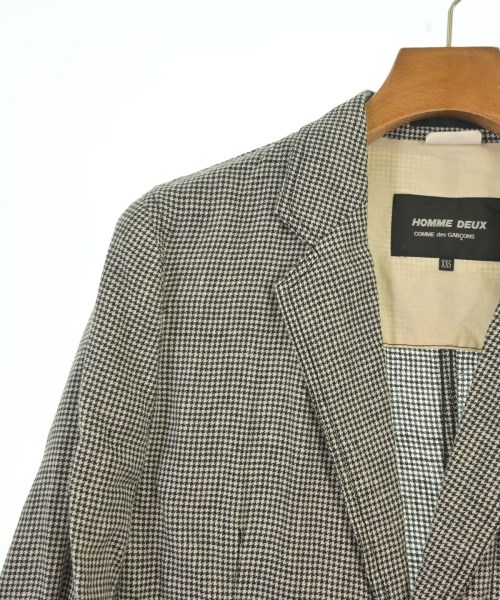 COMME des GARCONS HOMME DEUX（コムデギャルソンオムドゥ）テーラードジャケット 白 サイズ:XXS メンズ/2200630733011
