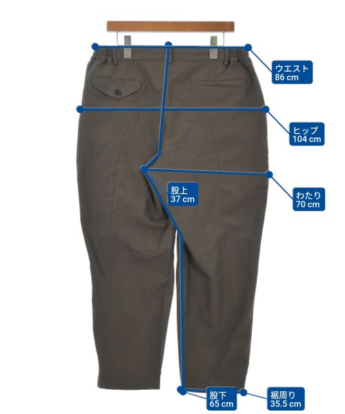 COMME des GARCONS HOMME DEUX（コムデギャルソンオムドゥ）その他 茶 サイズ:M メンズ/2200632549023