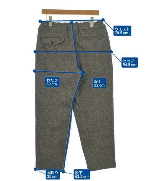 COMME des GARCONS HOMME DEUX（コムデギャルソンオムドゥ）スラックス グレー サイズ:S メンズ/2200632656035