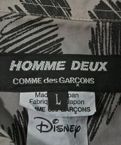 COMME des GARCONS HOMME DEUX（コムデギャルソンオムドゥ）カジュアルシャツ グレー サイズ:L メンズ/2200632656059