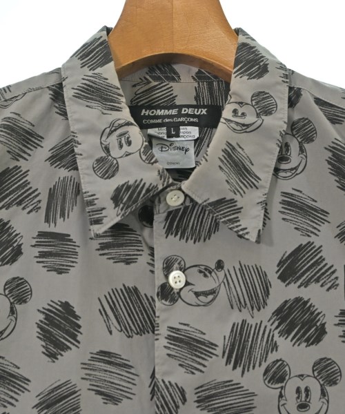 COMME des GARCONS HOMME DEUX（コムデギャルソンオムドゥ）カジュアルシャツ グレー サイズ:L メンズ/2200632656059