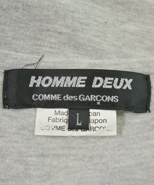 COMME des GARCONS HOMME DEUX（コムデギャルソンオムドゥ）Tシャツ・カットソー グレー サイズ:L メンズ/2200632656110
