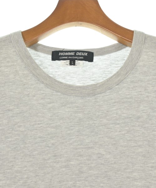 COMME des GARCONS HOMME DEUX（コムデギャルソンオムドゥ）Tシャツ・カットソー グレー サイズ:L メンズ/2200632656110