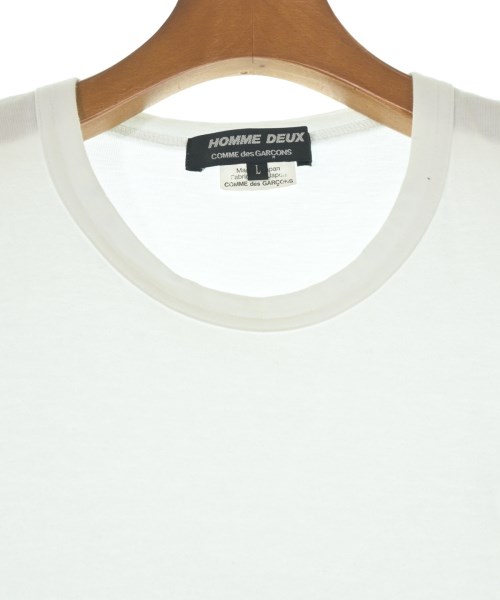 COMME des GARCONS HOMME DEUX（コムデギャルソンオムドゥ）Tシャツ・カットソー 白 サイズ:L メンズ/2200632656158