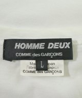 COMME des GARCONS HOMME DEUX（コムデギャルソンオムドゥ）Tシャツ・カットソー 白 サイズ:L メンズ/2200632656158