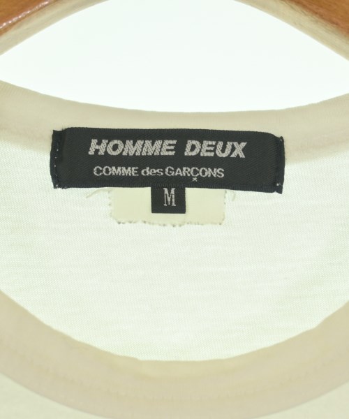 COMME des GARCONS HOMME DEUX（コムデギャルソンオムドゥ）Tシャツ・カットソー 白 サイズ:M メンズ/2200589989200