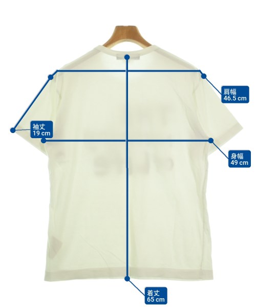 COMME des GARCONS HOMME DEUX（コムデギャルソンオムドゥ）Tシャツ・カットソー 白 サイズ:M メンズ/2200589989200