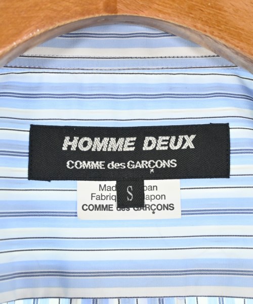 COMME des GARCONS HOMME DEUX（コムデギャルソンオムドゥ）カジュアルシャツ 青 サイズ:S メンズ/2200609937198