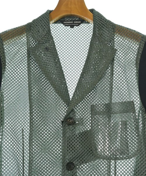 COMME des GARCONS HOMME DEUX（コムデギャルソンオムドゥ）カジュアルジャケット 緑 サイズ:S メンズ/2200610508028