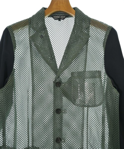 COMME des GARCONS HOMME DEUX（コムデギャルソンオムドゥ）カジュアルジャケット 緑 サイズ:S メンズ/2200610508035