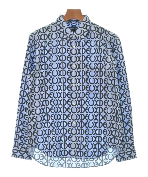COMME des GARCONS HOMME DEUX(コムデギャルソンオムドゥ)カジュアルシャツ 青 サイズ:XS/2200610508103