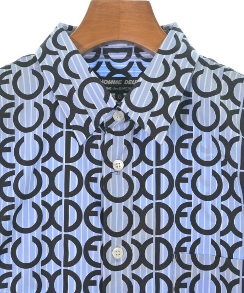COMME des GARCONS HOMME DEUX（コムデギャルソンオムドゥ）カジュアルシャツ 青 サイズ:XS メンズ/2200610508103