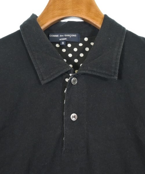 COMME des GARCONS HOMME DEUX（コムデギャルソンオムドゥ）ポロシャツ 黒 サイズ:S メンズ/2200610508387