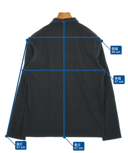 COMME des GARCONS HOMME DEUX（コムデギャルソンオムドゥ）ポロシャツ 黒 サイズ:S メンズ/2200610508387