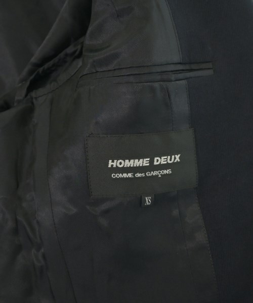 COMME des GARCONS HOMME DEUX（コムデギャルソンオムドゥ）カジュアルジャケット 紺 サイズ:XS メンズ/2200610607097