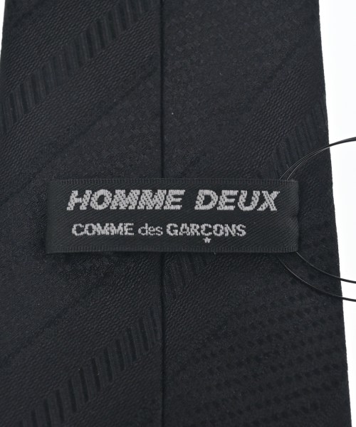 COMME des GARCONS HOMME DEUX（コムデギャルソンオムドゥ）ネクタイ 黒 サイズ:- メンズ/2200610607165