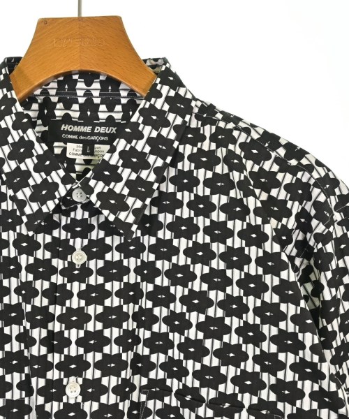 COMME des GARCONS HOMME DEUX（コムデギャルソンオムドゥ）カジュアルシャツ 黒 サイズ:L メンズ/2200606269087