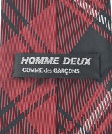 COMME des GARCONS HOMME DEUX（コムデギャルソンオムドゥ）ネクタイ 赤 サイズ:- メンズ/2200611685049