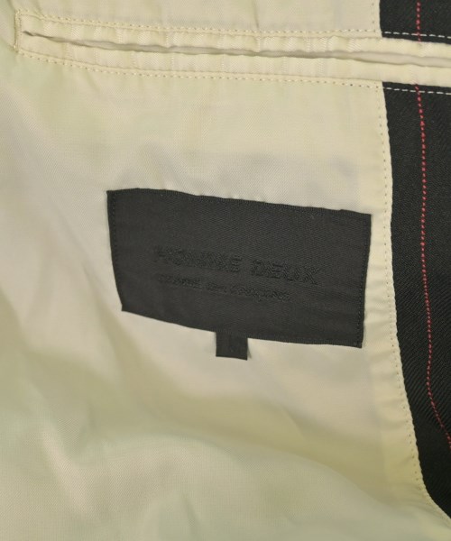 COMME des GARCONS HOMME DEUX（コムデギャルソンオムドゥ）ジャケット 黒 サイズ:L メンズ/2200611705327