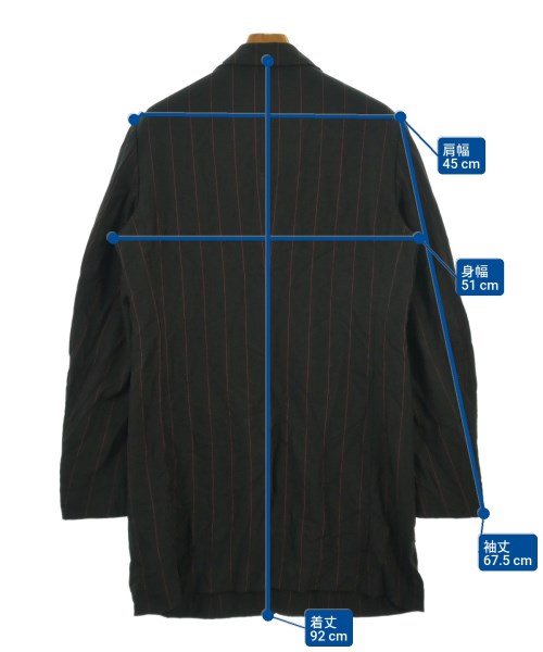 COMME des GARCONS HOMME DEUX（コムデギャルソンオムドゥ）ジャケット 黒 サイズ:L メンズ/2200611705327