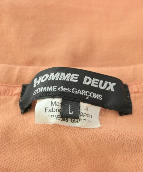 COMME des GARCONS HOMME DEUX（コムデギャルソンオムドゥ）Tシャツ・カットソー オレンジ サイズ:L メンズ/2200611904058