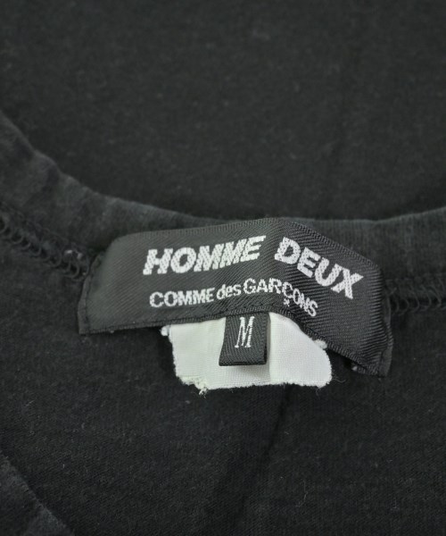 COMME des GARCONS HOMME DEUX（コムデギャルソンオムドゥ）Tシャツ・カットソー 黒 サイズ:M メンズ/2200611904096