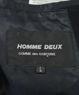 COMME des GARCONS HOMME DEUX（コムデギャルソンオムドゥ）ステンカラーコート 黒 サイズ:L メンズ/2200612062146