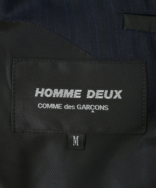 COMME des GARCONS HOMME DEUX（コムデギャルソンオムドゥ）カジュアルジャケット 紺 サイズ:M メンズ/2200613183017