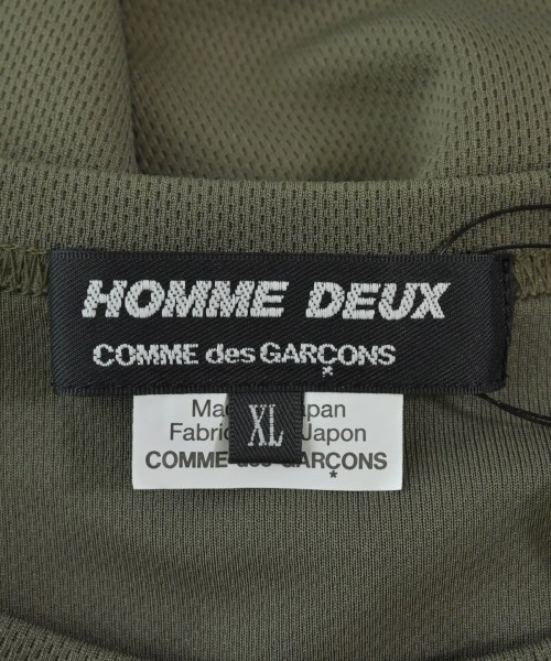 COMME des GARCONS HOMME DEUX（コムデギャルソンオムドゥ）Tシャツ・カットソー カーキ サイズ:XL メンズ/2200613458030