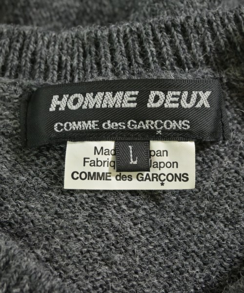 COMME des GARCONS HOMME DEUX（コムデギャルソンオムドゥ）ニット・セーター グレー サイズ:L メンズ/2200614799026