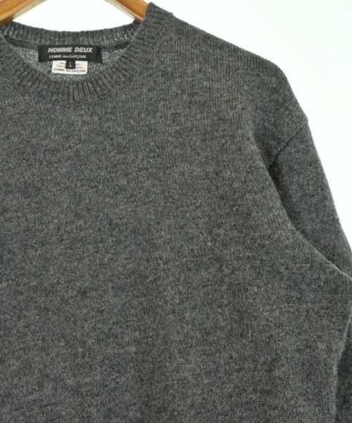 COMME des GARCONS HOMME DEUX（コムデギャルソンオムドゥ）ニット・セーター グレー サイズ:L メンズ/2200614799026