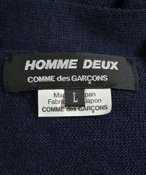 COMME des GARCONS HOMME DEUX（コムデギャルソンオムドゥ）カーディガン 紺 サイズ:L メンズ/2200614799071