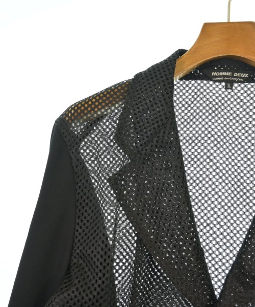 COMME des GARCONS HOMME DEUX（コムデギャルソンオムドゥ）テーラードジャケット 黒 サイズ:XL メンズ/2200614799088