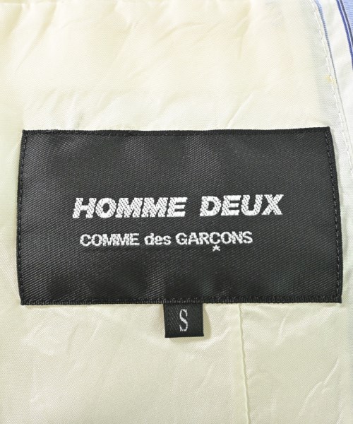 COMME des GARCONS HOMME DEUX（コムデギャルソンオムドゥ）テーラードジャケット 青 サイズ:S メンズ/2200614901054