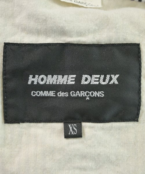COMME des GARCONS HOMME DEUX（コムデギャルソンオムドゥ）カジュアルジャケット 黒 サイズ:XS メンズ/2200609616123