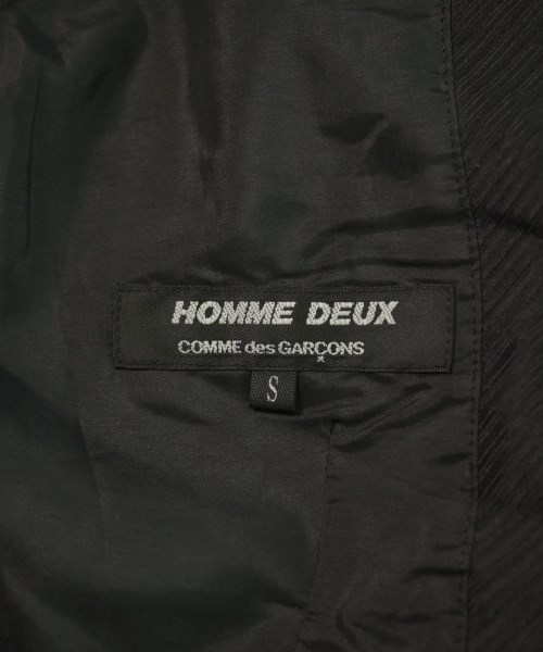 COMME des GARCONS HOMME DEUX（コムデギャルソンオムドゥ）カジュアルシャツ 黒 サイズ:S メンズ/2200609616130