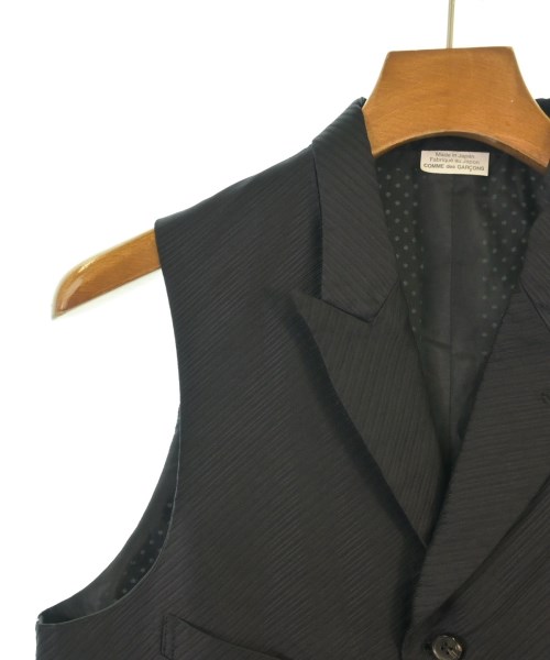COMME des GARCONS HOMME DEUX（コムデギャルソンオムドゥ）カジュアルシャツ 黒 サイズ:S メンズ/2200609616130