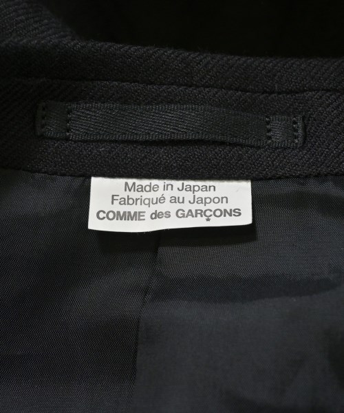 COMME des GARCONS HOMME DEUX（コムデギャルソンオムドゥ）ジャケット 黒 サイズ:M メンズ/2200615878058