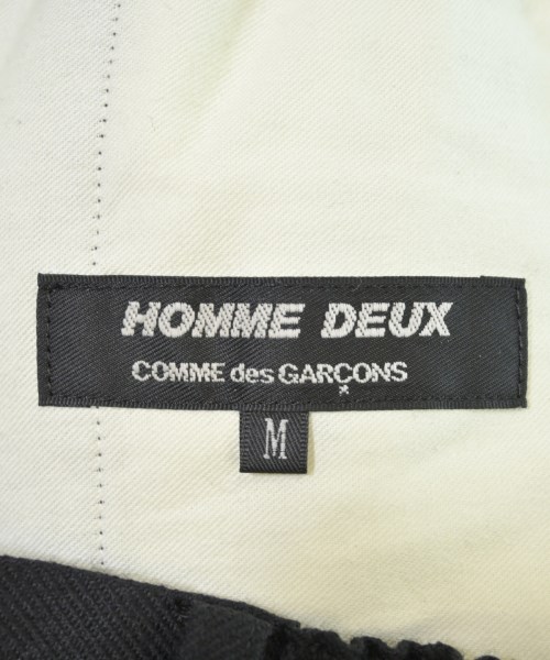 COMME des GARCONS HOMME DEUX（コムデギャルソンオムドゥ）クロップドパンツ 黒 サイズ:M メンズ/2200615878065