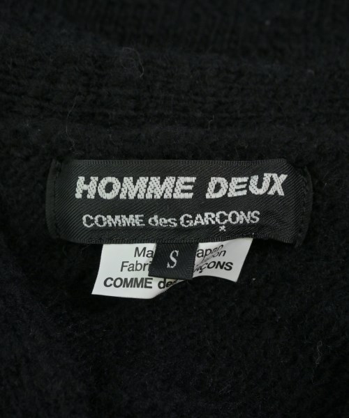 COMME des GARCONS HOMME DEUX（コムデギャルソンオムドゥ）カーディガン 黒 サイズ:S メンズ/2200617279020