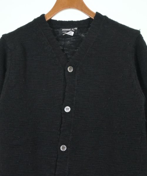 COMME des GARCONS HOMME DEUX（コムデギャルソンオムドゥ）カーディガン 黒 サイズ:S メンズ/2200617279020