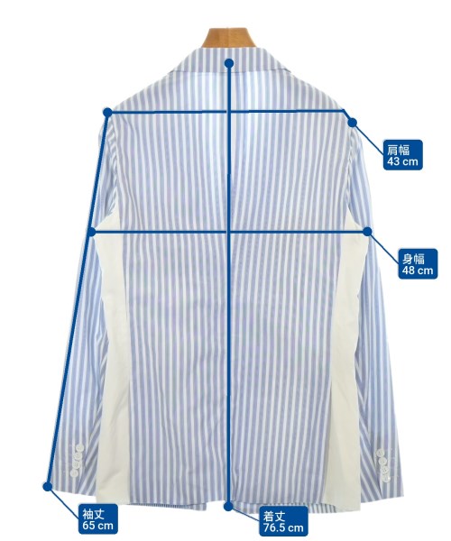 COMME des GARCONS HOMME DEUX（コムデギャルソンオムドゥ）ジャケット 青 サイズ:M メンズ/2200613478014