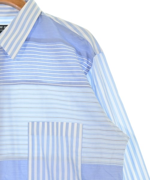 COMME des GARCONS HOMME DEUX（コムデギャルソンオムドゥ）カジュアルシャツ 青 サイズ:L メンズ/2200620216043