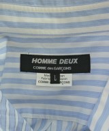 COMME des GARCONS HOMME DEUX（コムデギャルソンオムドゥ）カジュアルシャツ 青 サイズ:L メンズ/2200620216043
