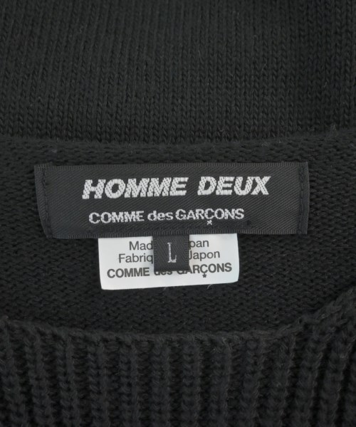 COMME des GARCONS HOMME DEUX（コムデギャルソンオムドゥ）ニット・セーター 黒 サイズ:L メンズ/2200620254014