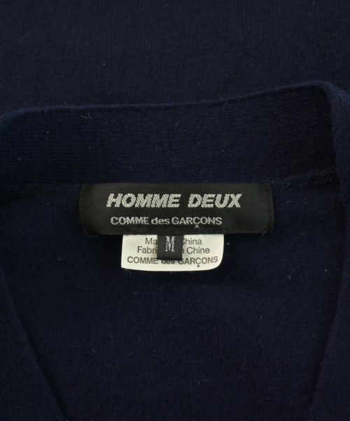 COMME des GARCONS HOMME DEUX（コムデギャルソンオムドゥ）カーディガン 紺 サイズ:M メンズ/2200620333221