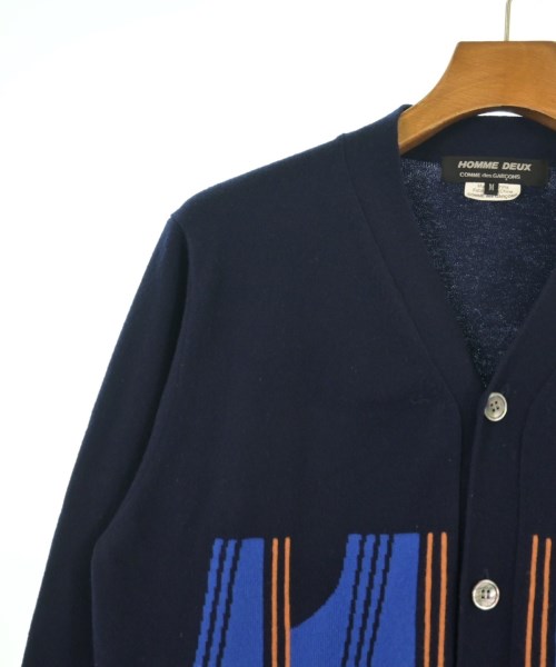 COMME des GARCONS HOMME DEUX（コムデギャルソンオムドゥ）カーディガン 紺 サイズ:M メンズ/2200620333221