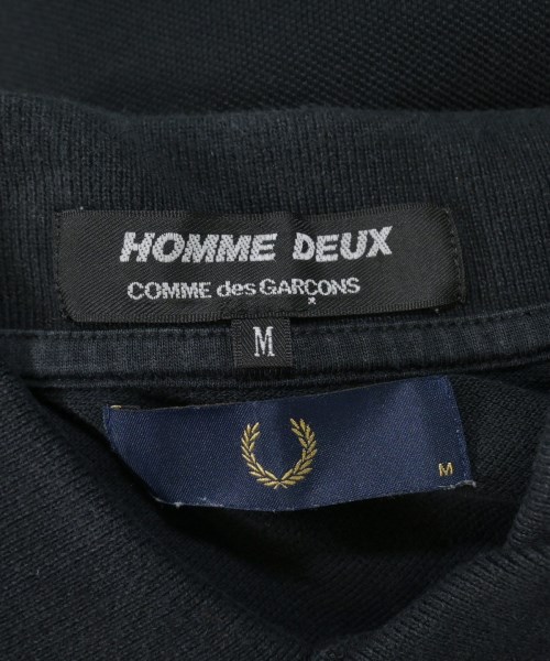 COMME des GARCONS HOMME DEUX（コムデギャルソンオムドゥ）ポロシャツ 黒 サイズ:M メンズ/2200620538145