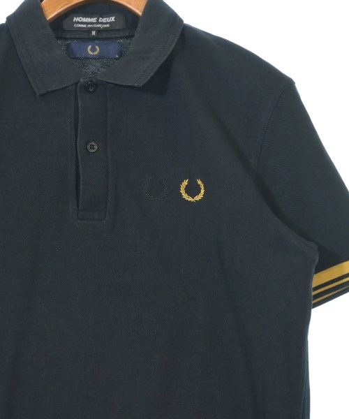 COMME des GARCONS HOMME DEUX（コムデギャルソンオムドゥ）ポロシャツ 黒 サイズ:M メンズ/2200620538145
